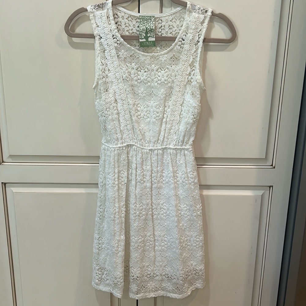 White Lacey dress